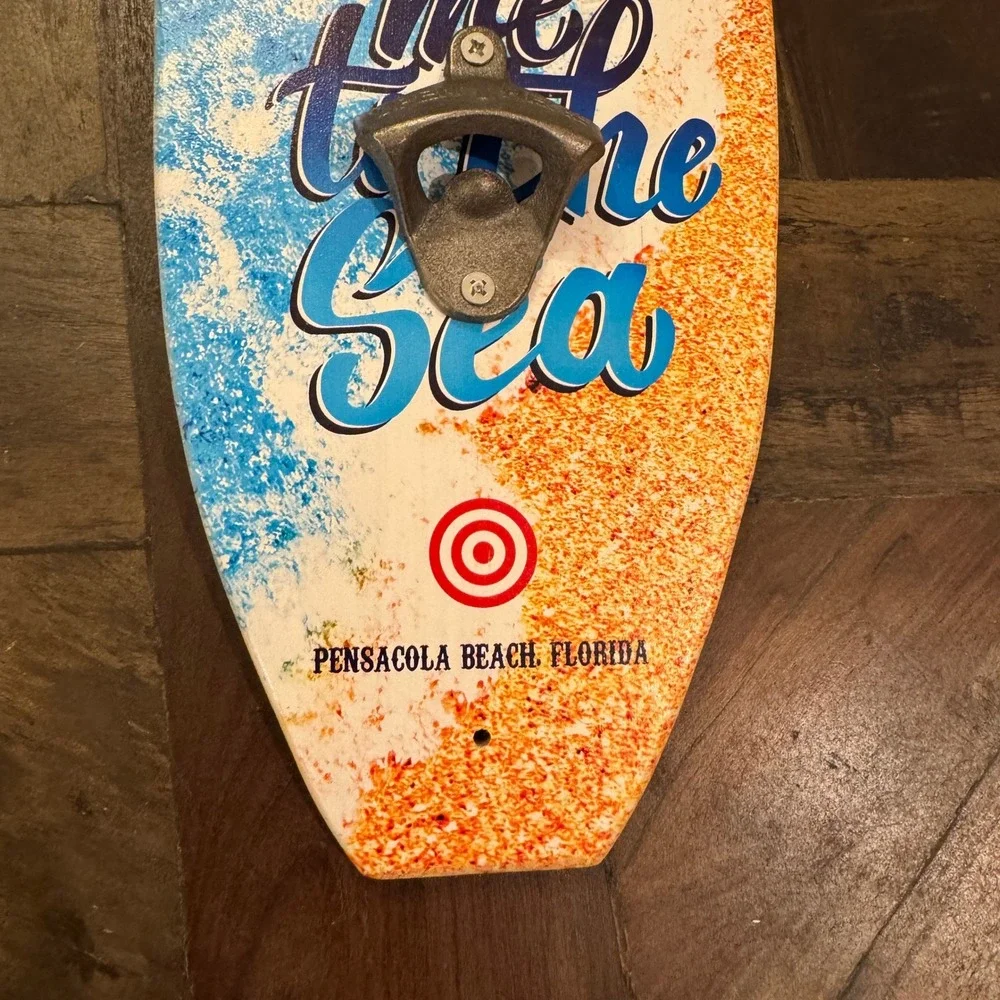 Alvins Island‎ 3-in-1 Surfboard Bottle Opener Hook and Ring Game Pensacola Beach